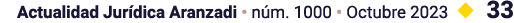 Actualidad Jurídica Aranzadi   núm  1000   Octubre 2023   33