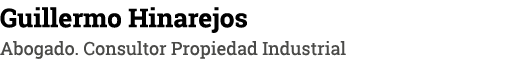Guillermo Hinarejos Abogado  Consultor Propiedad Industrial