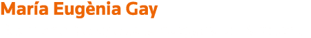 María Eugènia Gay Decana del Colegio de la Abogacía de Barcelona