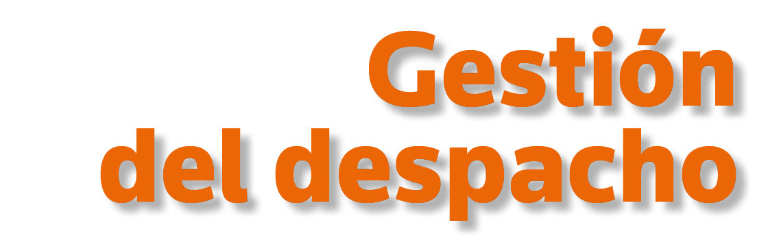 Gestión del despacho