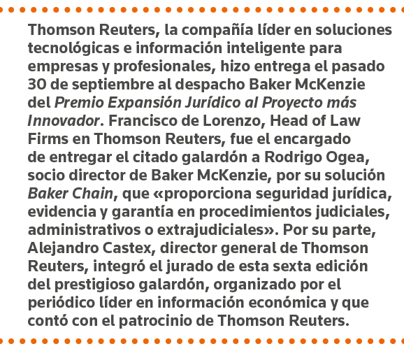 Thomson Reuters, la compañía líder en soluciones tecnológicas e información inteligente para empresas y profesionales   