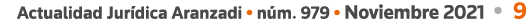 Actualidad Jurídica Aranzadi   núm  979   Noviembre 2021   9