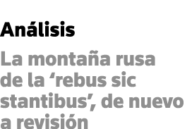 Análisis La montaña rusa de la  rebus sic stantibus , de nuevo a revisión