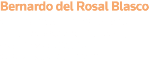 Bernardo del Rosal Blasco Catedrático de Derecho penal  Abogado-socio de Del Rosal, Adame & Segrelles  Coordinador de   