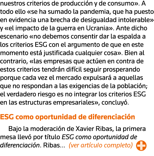 nuestros criterios de producción y de consumo   A todo ello  se ha sumado la pandemia, que ha puesto en evidencia una   