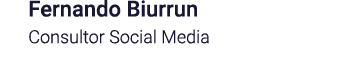 Fernando Biurrun Consultor Social Media