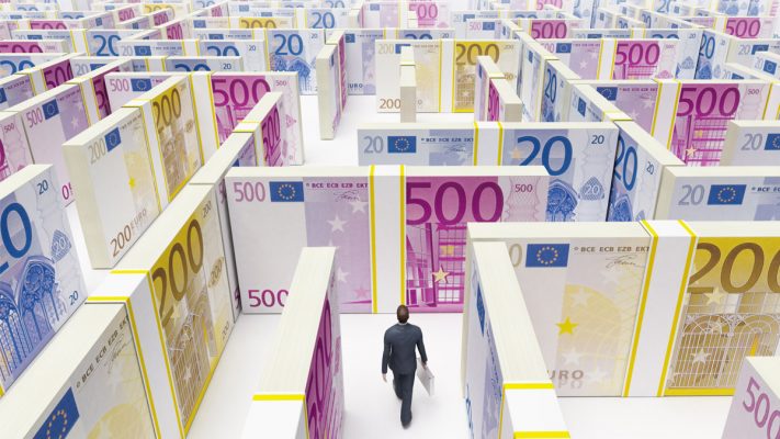 Laberinto de billetes