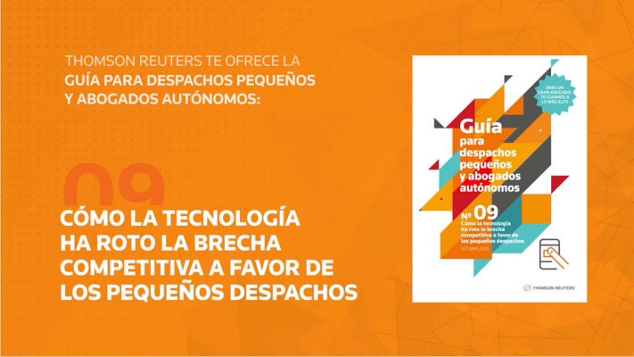 Cómo la tecnología ha roto la brecha competitiva a favor de los pequeños despachos