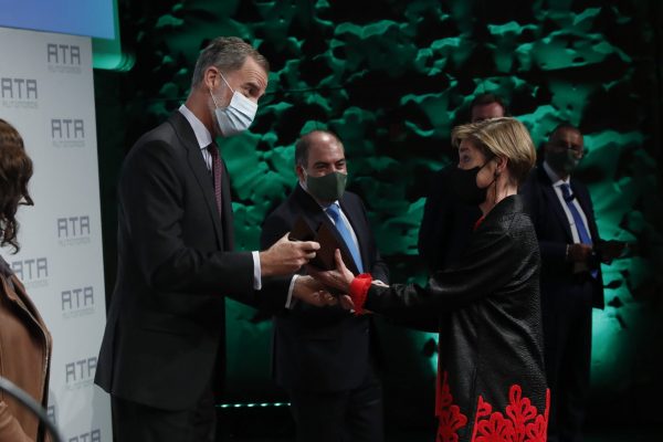 Felipe VI y Victoria Ortega