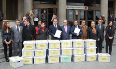 Afectados huelga controladores.