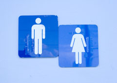Imagen con una silueta de hombre y mujer.