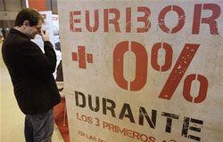 El TS considera que el banco comercializó un swap para cubrirse de la bajada del Euribor un visitante en la feria de la vivienda SIMA09 en Madrid, el 27 de mayo de 2009.