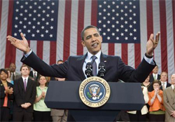 EEUU podría estar viendo el fin de la recesión, según Obama