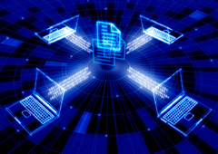 Ordenadores conectados a bases de datos