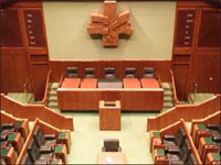 La reforma del derecho civil foral del País Vasco. Vista interior del Parlamento Vasco