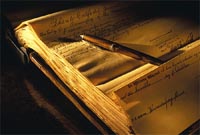 La acción civil contra la herencia yacente Un libro antiguo de registro