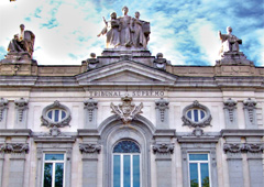 Fachada del Tribunal Supremo