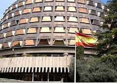 Fachada del edificio del Tribunal Constitucional