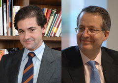 De izda. a dcha. José Aguilar y Javier Fernández Aguado.