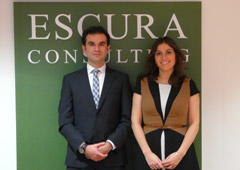 David Martínez y Ángela Cuevas