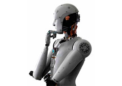Robot pensativo