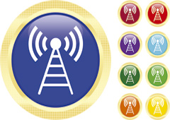 Iconos de antena