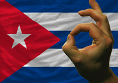 Bandera cubana