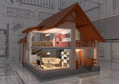 Una casita 3d
