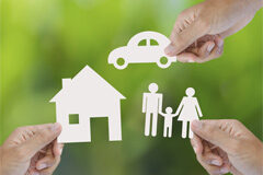 Responsabilidad de la Aseguradora/Avalista por la no emisión de garantías individuales: nuevo enfoque Dibujo de un coche, una casa y una familia